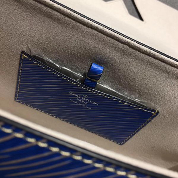 Louis Vuitton Epi Leather TWIST MM Bag M54220 Blue