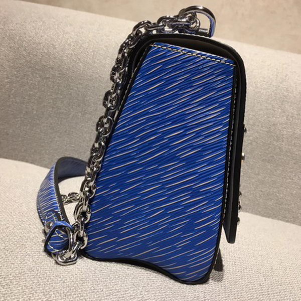 Louis Vuitton Epi Leather TWIST MM Bag M54220 Blue