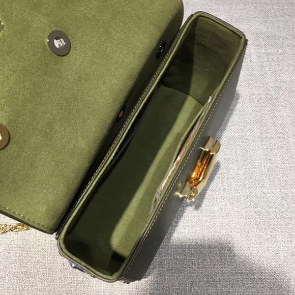 Louis Vuitton Epi Leather TWIST MM Bag M54220 Green
