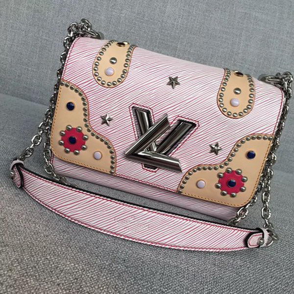 Louis Vuitton Epi Leather TWIST MM Bag M54220 Pink