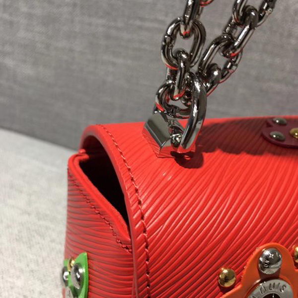 Louis Vuitton Epi Leather TWIST MM Bag M54220 Red