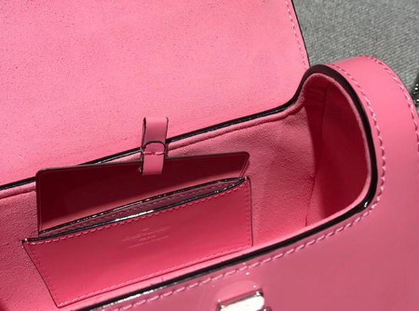 Louis Vuitton Smooth Patent TWIST PM M54241 Pink