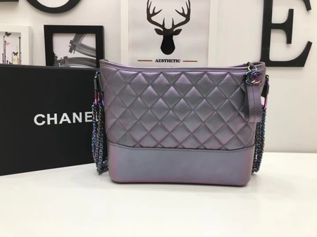 Chanel Gabrielle Shoulder Bag Original Sheepskin Leather A93842 Grey