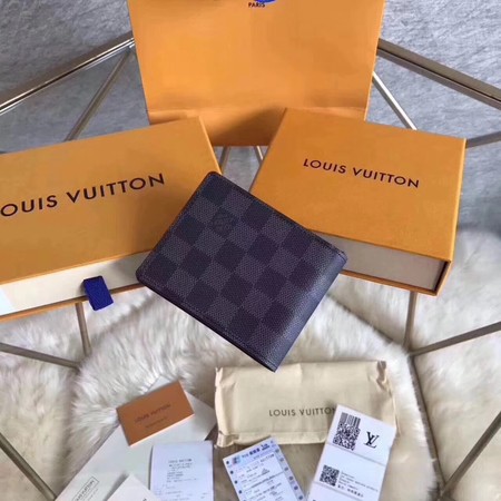 Louis Vuitton Damier Graphite Canvas MULTIPLE WALLET N62663