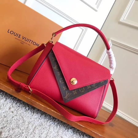 Louis Vuitton Monogram Canvas DOUBLE V M54439 Red