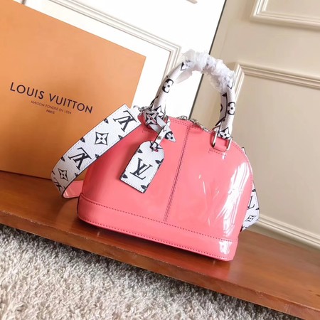 Louis Vuitton Monogram Vernis ALMA BB M54704 Pink