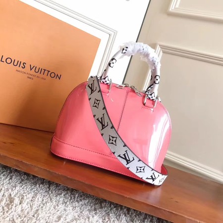 Louis Vuitton Monogram Vernis ALMA BB M54704 Pink