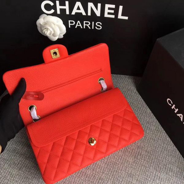 Chanel 2.55 Series Flap Bags Original Deerskin A1112 Red