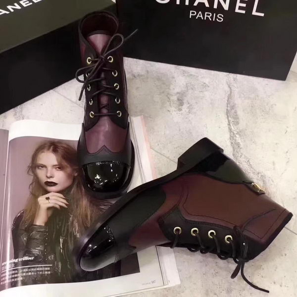 Chanel Ankle Boot CH2222365 Wine