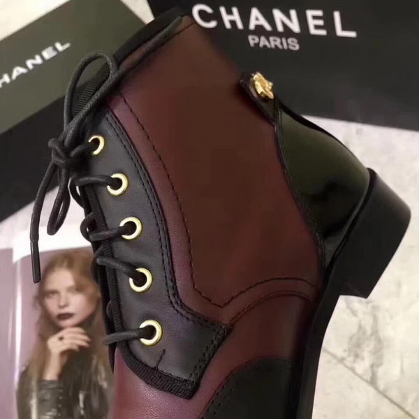 Chanel Ankle Boot CH2222365 Wine