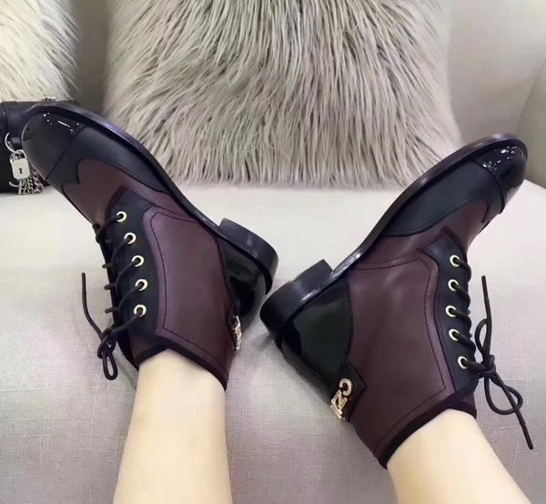 Chanel Ankle Boot CH2222365 Wine