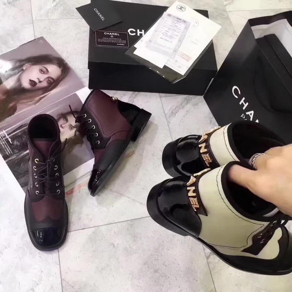 Chanel Ankle Boot CH2222365 Wine