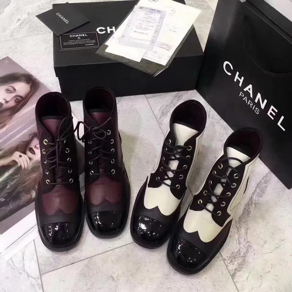 Chanel Ankle Boot CH2222365 Wine