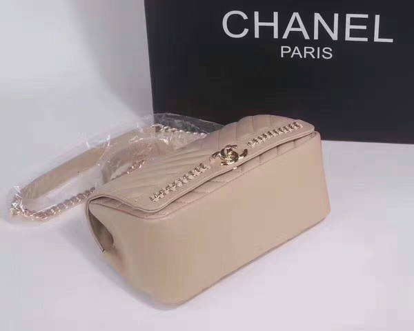 Chanel Classic Tote Bag Sheepskin Leather 36903 Camel