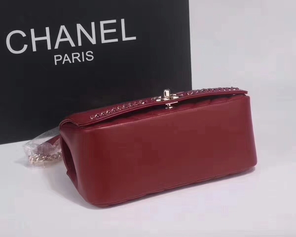 Chanel Classic Tote Bag Sheepskin Leather 36903 Red