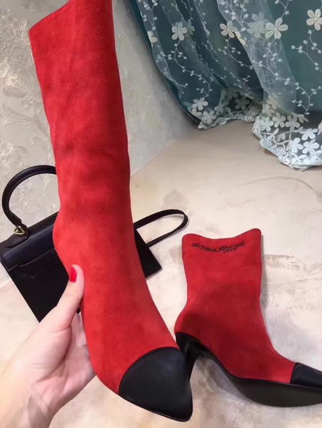 Chanel Knee Boot CH2211365 Red