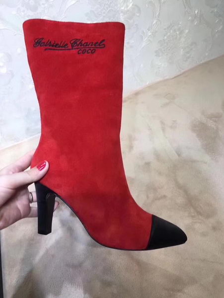 Chanel Knee Boot CH2211365 Red