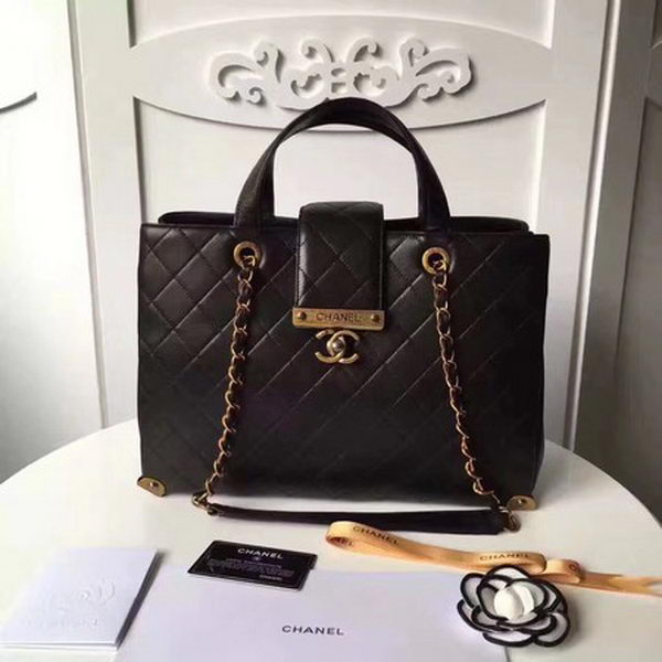 Chanel Tote Bag Original Sheepskin CHA6670 Black