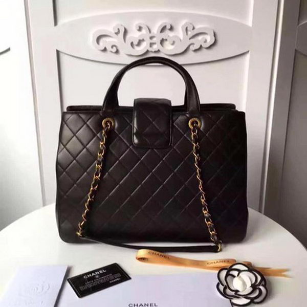 Chanel Tote Bag Original Sheepskin CHA6670 Black