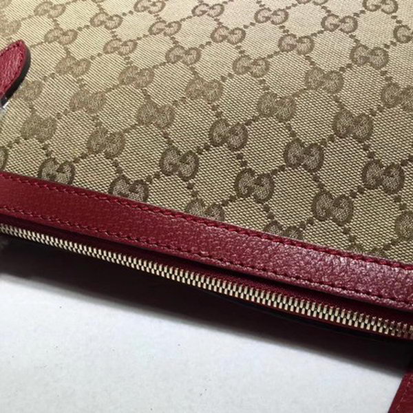 Gucci Bree Original GG Canvas Shoulder Bag 323673 Red