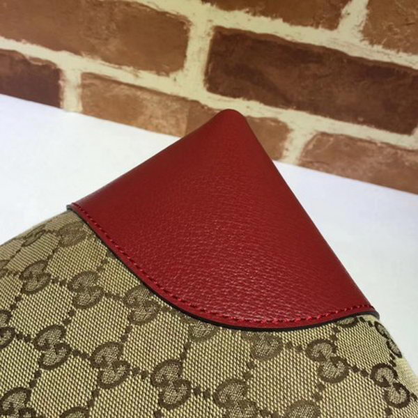 Gucci Bree Original GG Canvas Shoulder Bag 323673 Red