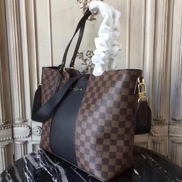 Louis Vuitton Damier Ebene Canvas JERSEY N44041 Black