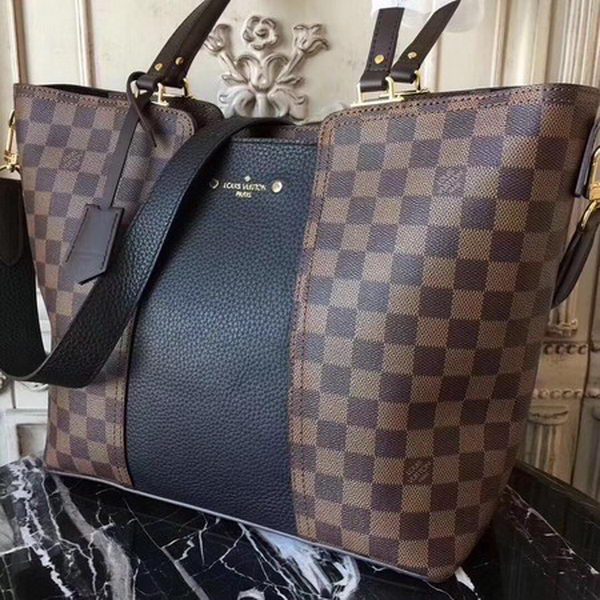 Louis Vuitton Damier Ebene Canvas JERSEY N44041 Black