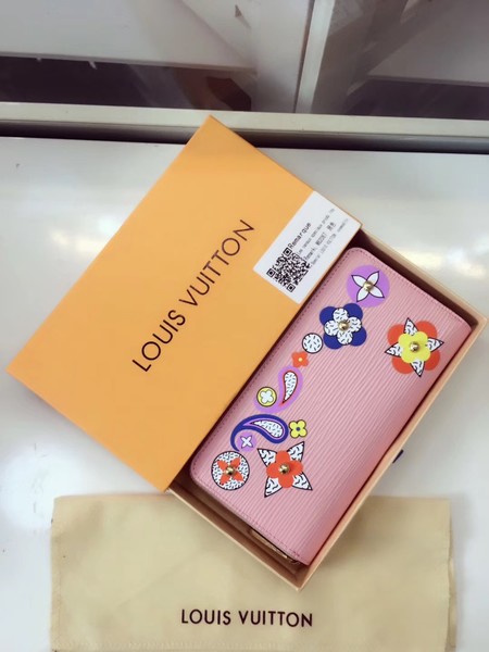 Louis Vuitton Epi Leather Leather Zippy Wallet M62067 Pink