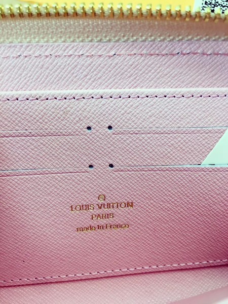 Louis Vuitton Epi Leather Leather Zippy Wallet M62067 Pink