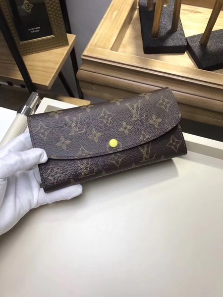 Louis Vuitton Monogram Canvas EMILIE WALLET M61289 Yellow