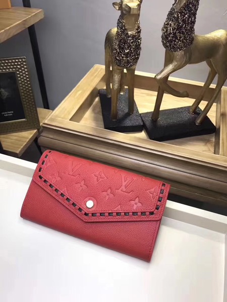 Louis Vuitton Monogram Empreinte JOSEPHINE WALLET M64816 Red