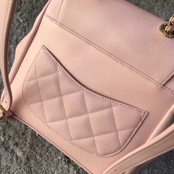 Chanel Original Calfskin Leather Backpack CHA2589 Light Pink
