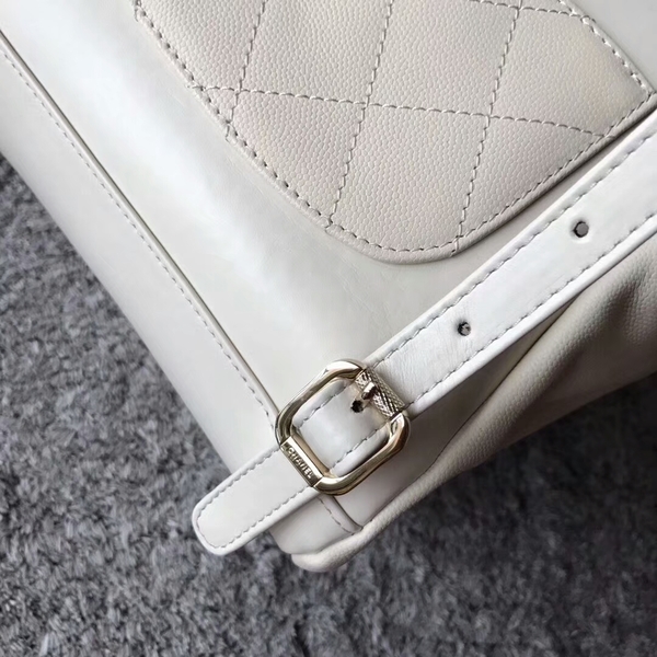 Chanel Original Calfskin Leather Backpack CHA2589 White
