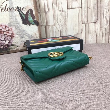 Gucci GG Marmont Bag ‎474575 Green