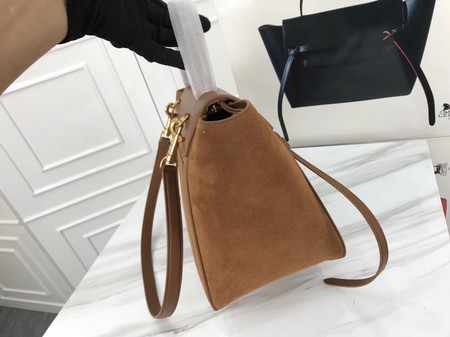 Celine Belt Bag Original Suede Leather C3349 Brown