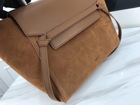 Celine Belt Bag Original Suede Leather C3349 Brown