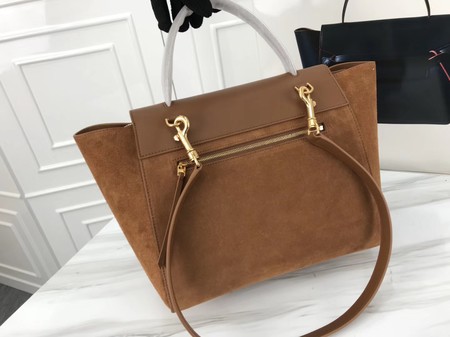 Celine Belt Bag Original Suede Leather C3349 Brown