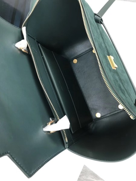 Celine Belt Bag Original Suede Leather C3349 Green