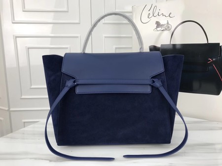 Celine Belt Bag Original Suede Leather C3349 Royal