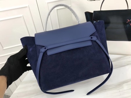 Celine Belt Bag Original Suede Leather C3349 Royal