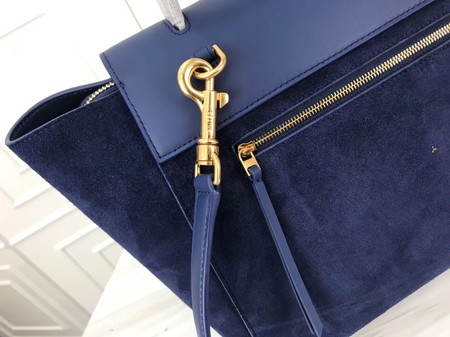 Celine Belt Bag Original Suede Leather C3349 Royal