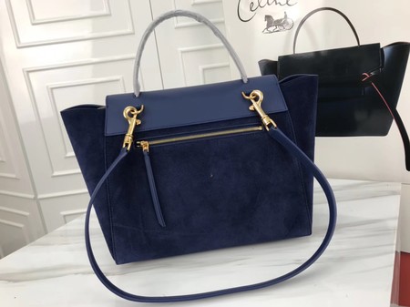 Celine Belt Bag Original Suede Leather C3349 Royal