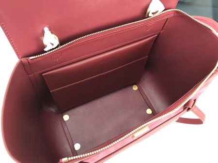 Celine Belt Bag Original Suede Leather C3349 Wine