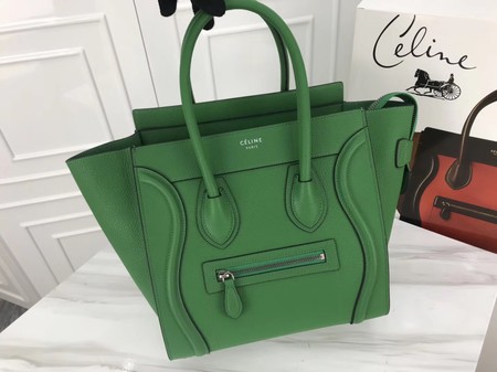 Celine Luggage Micro Tote Bag Original Leather CLY33081M Green