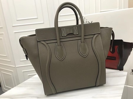 Celine Luggage Mini Tote Bag Original Leather CLY33081L Khaki