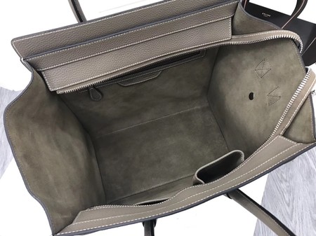 Celine Luggage Mini Tote Bag Original Leather CLY33081L Khaki