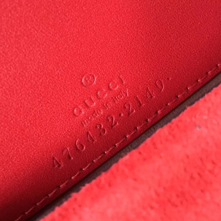 Gucci Dionysus GG Supreme Super mini Bag 476432 Red