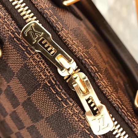 Louis Vuitton Damier Ebene Speedy 25 With Shoulder Strap N41181