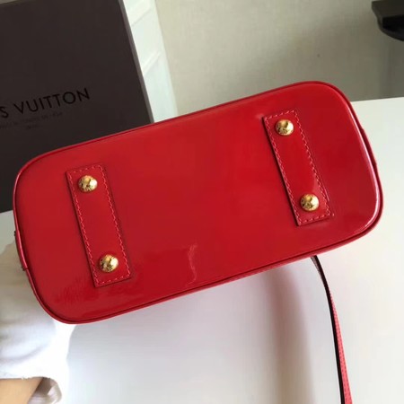 Louis Vuitton Monogram Vernis Alma BB M91606 Red