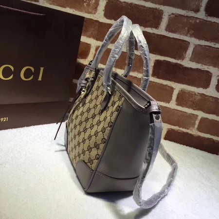 Gucci Bree Original GG Canvas Top Handle Bag 353121 Grey